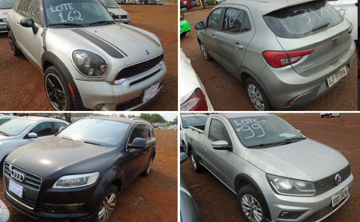 Leilão da Receita Federal tem carros, pneus, eletrônicos e muito mais com preços menores que os praticados no mercado.