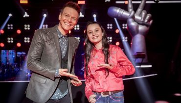 Maria Victoria e Michel Teló, finalistas do The Voice