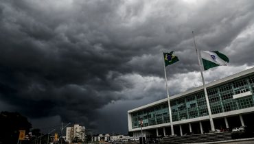 tempestade em Curitiba