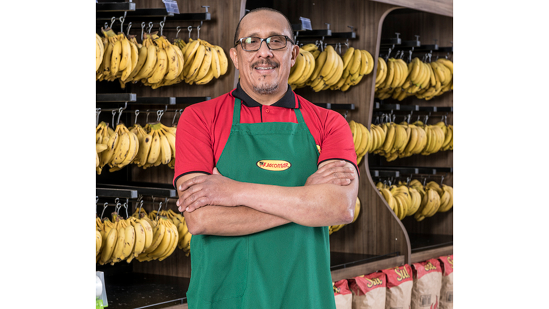 Sr. Claudio Santos – Colaborador do Grupo Jacomar. A rede Jacomar tem nos seus mais de 2.200 colaboradores um dos pilares da sua grande família. | Foto: Divulgação