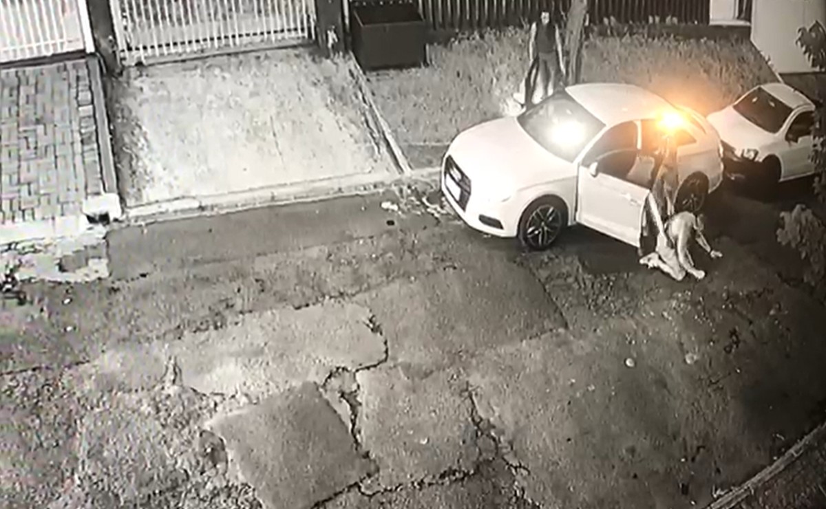 Vídeo divulgado pela Polícia mostra atuação violenta da quadrilha.