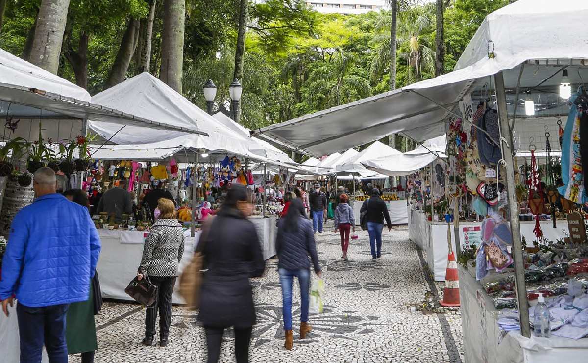 Feirinhas de primavera e da Criança terminam nesta terça-feira, em Curitiba.