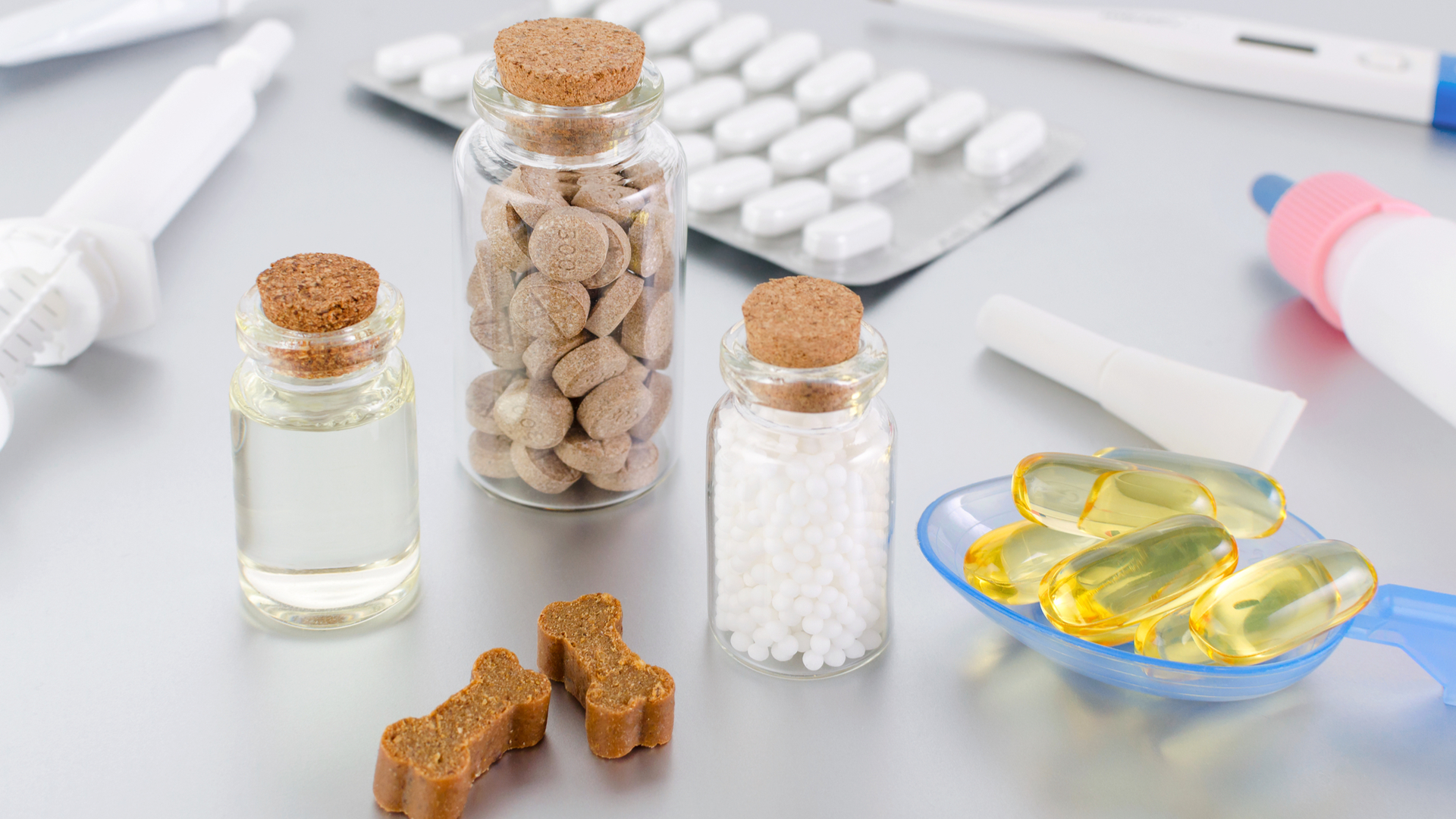 As lojas HiperZoo possuem farmácias com variado estoque, onde você encontra todos os medicamentos para cuidar da saúde do seu pet. | Foto: Shutterstock