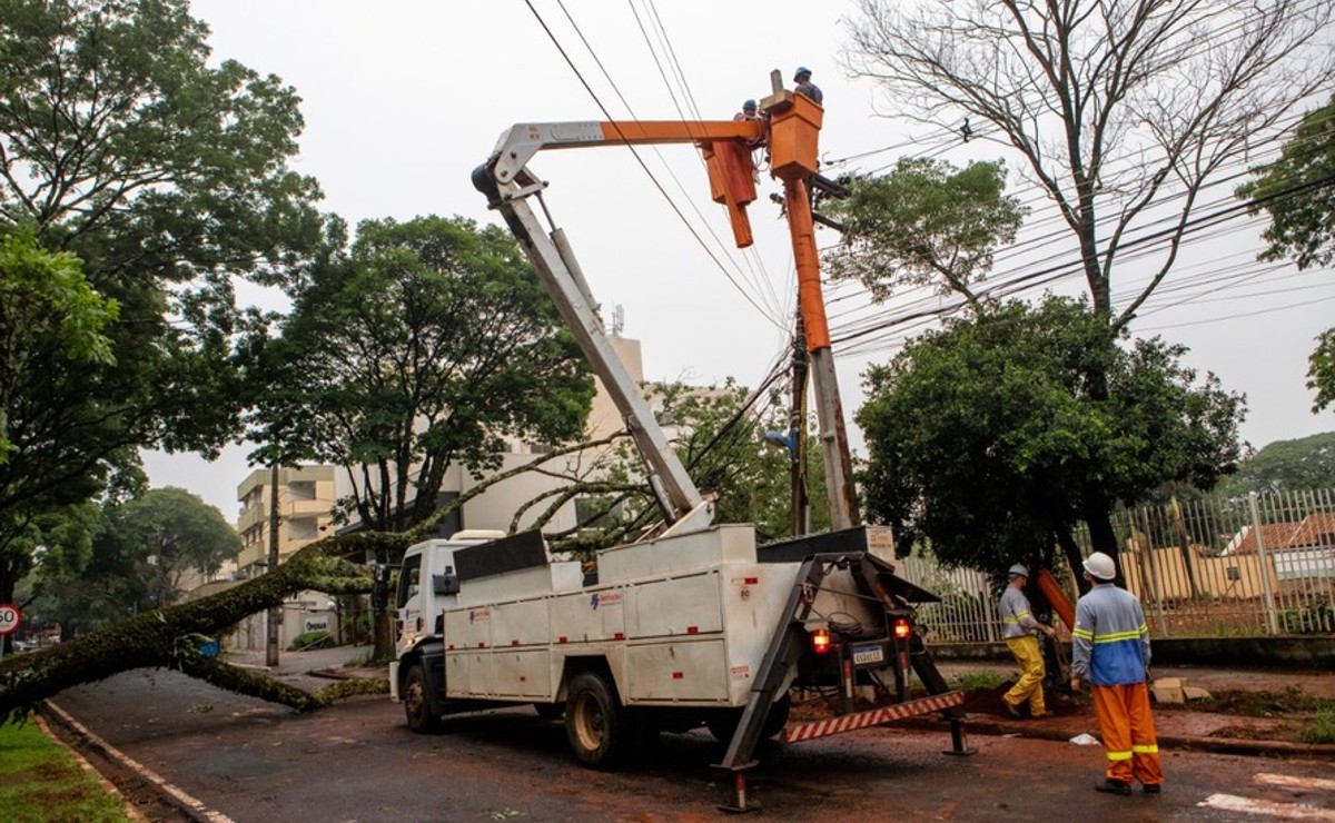 Temporal desta semana deu o que falar e causou grandes estrados no Paraná.