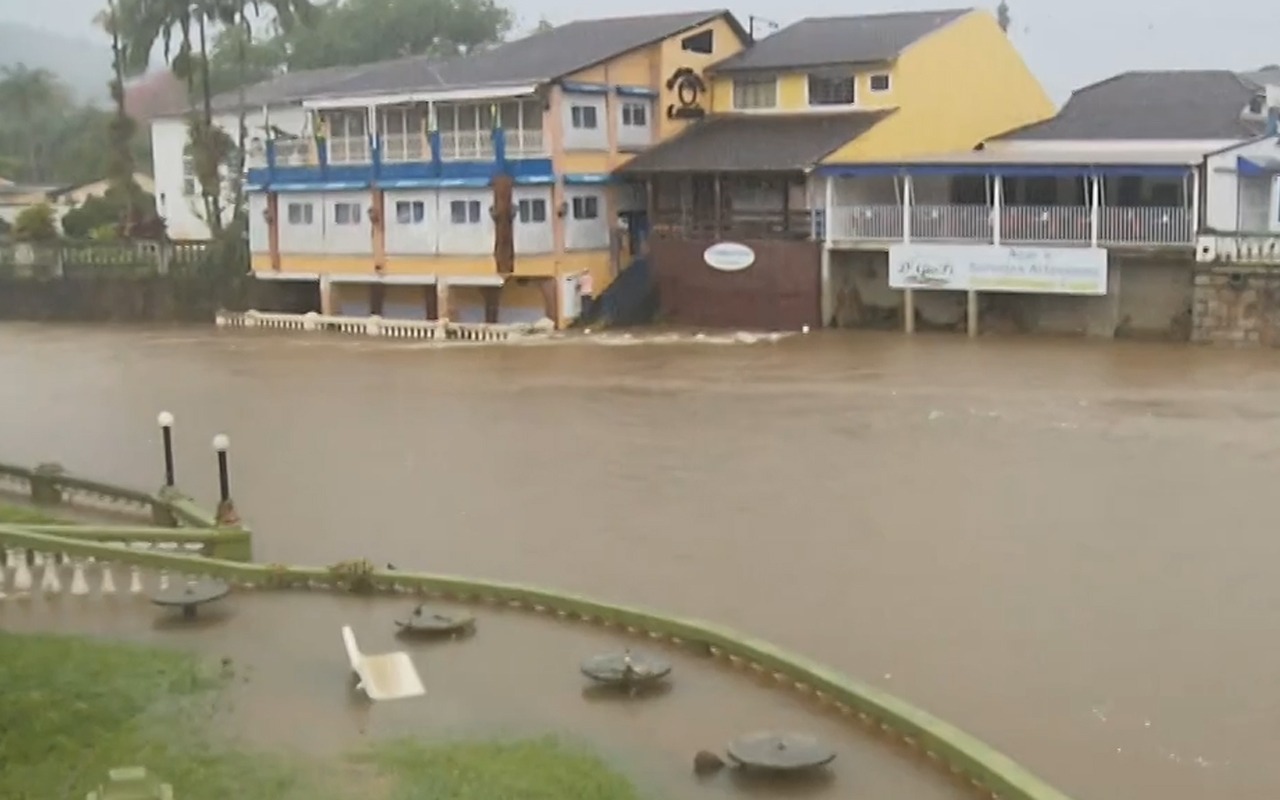 temporal em Morretes