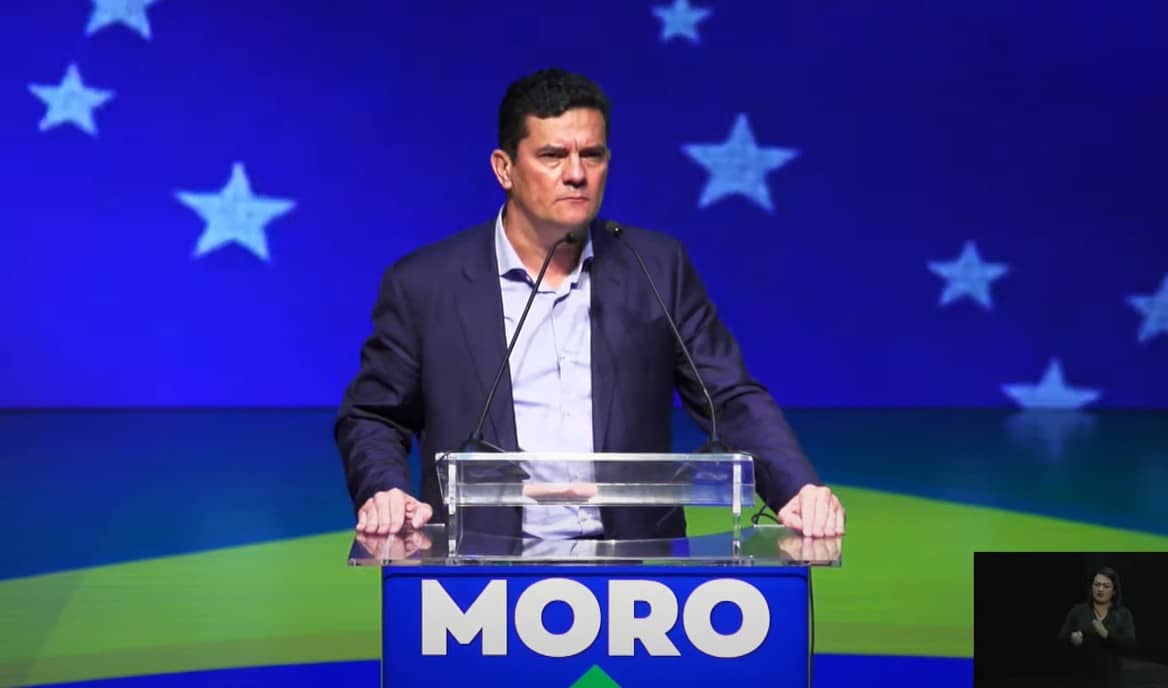 Sérgio Moro filia-se ao Podemos. Ideia do partido é que o ex-juiz da Lava Jato seja candidato à presidência em 2022.
