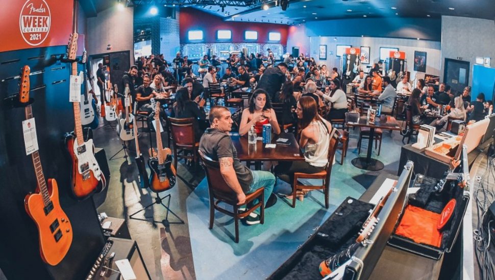 Fender Week 2021 ocorre em Curitiba até este domingo.