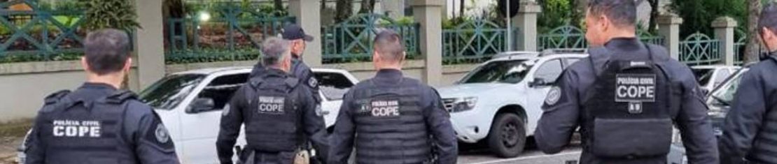 Operação policial contra crimes ao consumidor levou 40 policiais pras ruas.