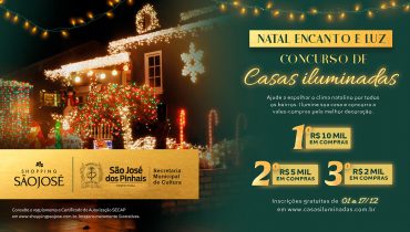 Divulgação concurso de Natal Prefeitura de São José dos Pinhais