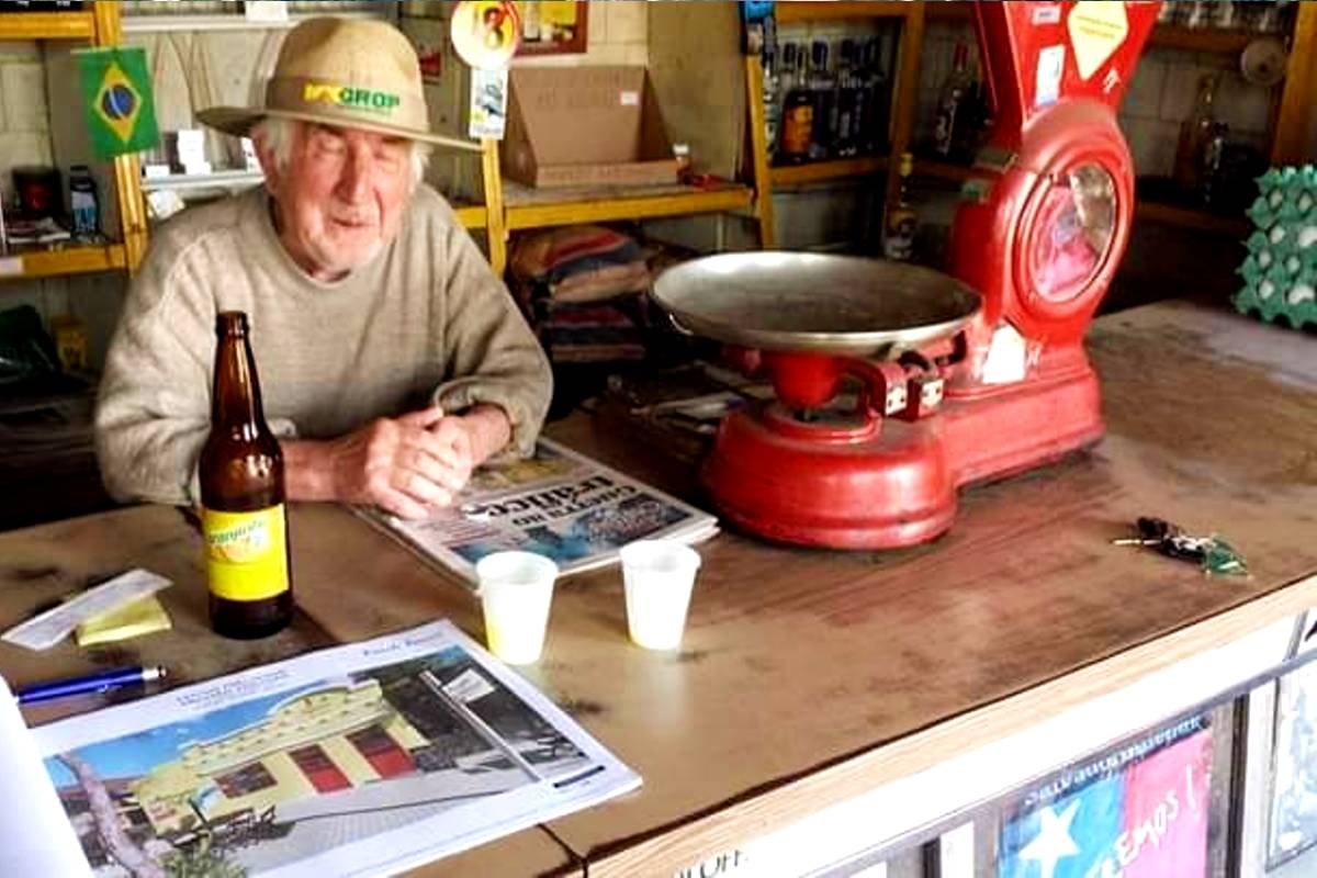 Sr. Gabriel Alceu Zequinão era muito querido no bairro e vai deixar saudades da comunidade.