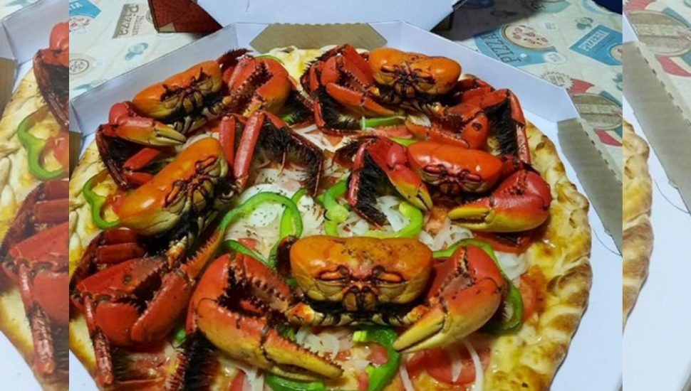 Pizza de caranguejo foi criada em Paranaguá e conquistou o mundo, pelo menos entre as discussões nas redes sociais.