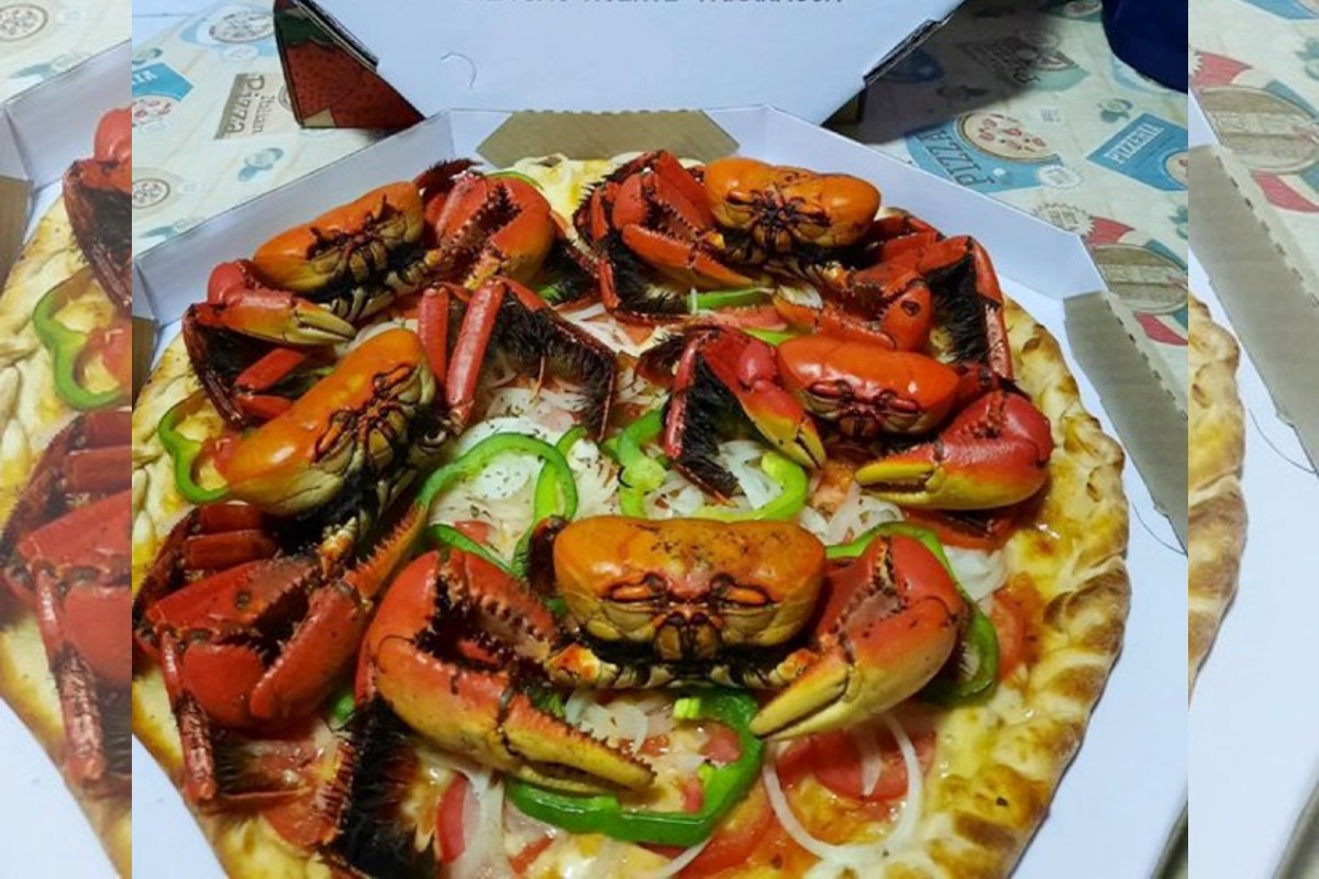 Pizza de caranguejo foi criada em Paranaguá e conquistou o mundo, pelo menos entre as discussões nas redes sociais.