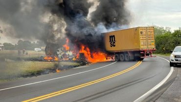 acidente em Candói no Paraná