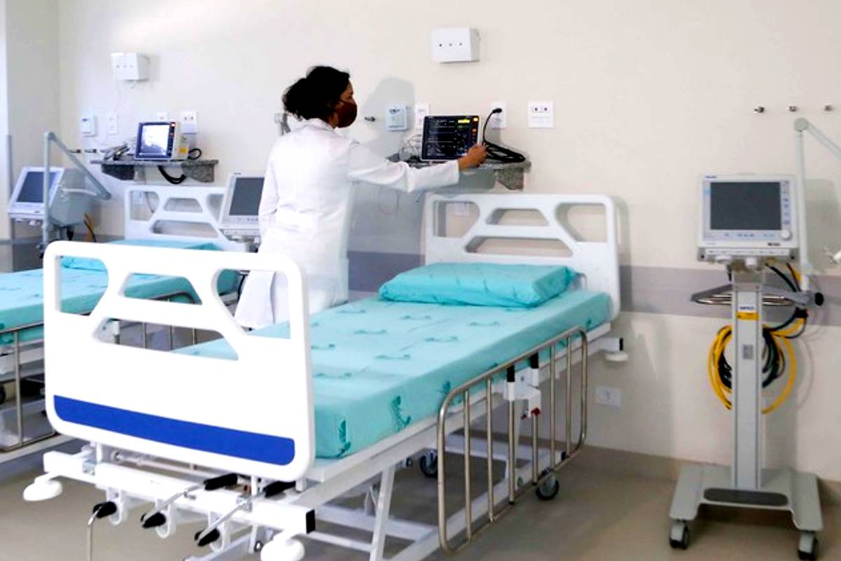 A taxa de ocupação das UTIs SUS exclusivas para a Covid-19 saltou no Paraná.