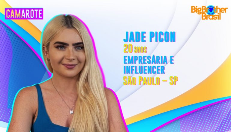 influenciadora digital jade picon está no BBB 22