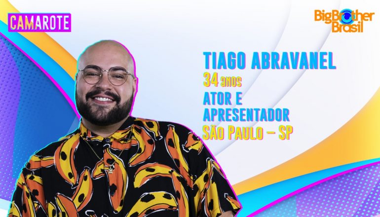 ator e apresentador tiago abravanel está no BBB 22