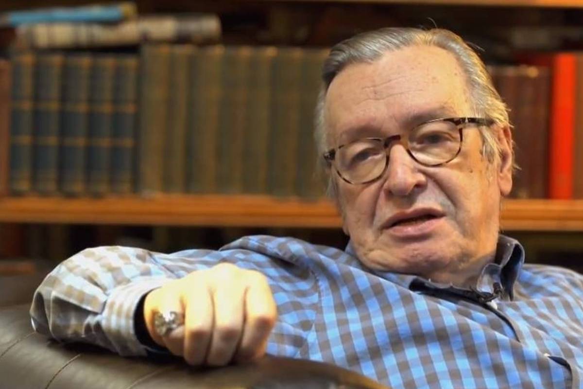 Olavo de Carvalho foi "guru" no governo de Jair Bolsonaro.