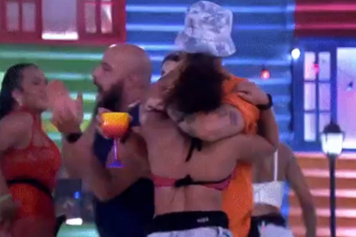 Festa boteco do BBB 22 rendeu entre os confinados.