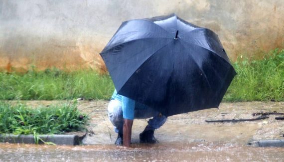 Chuvarada tomou conta de janeiro, pelo menos na região de Curitiba.