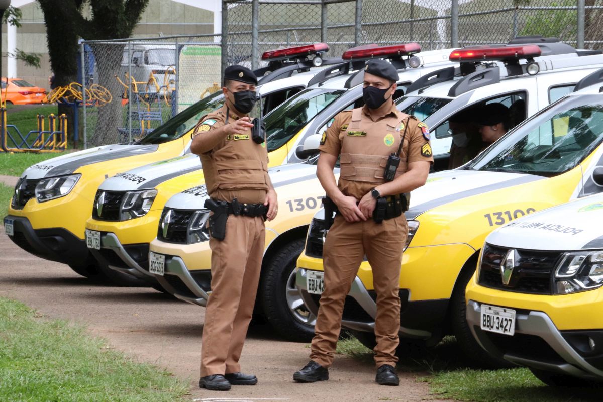 Mais polícia nas ruas de Curitiba