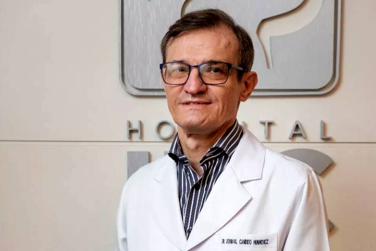 Dr. Sonival Cândido Hunhevicz faleceu nesta sexta-feira (4). O médico, que estava com 63 anos, vinha lutando contra um câncer.