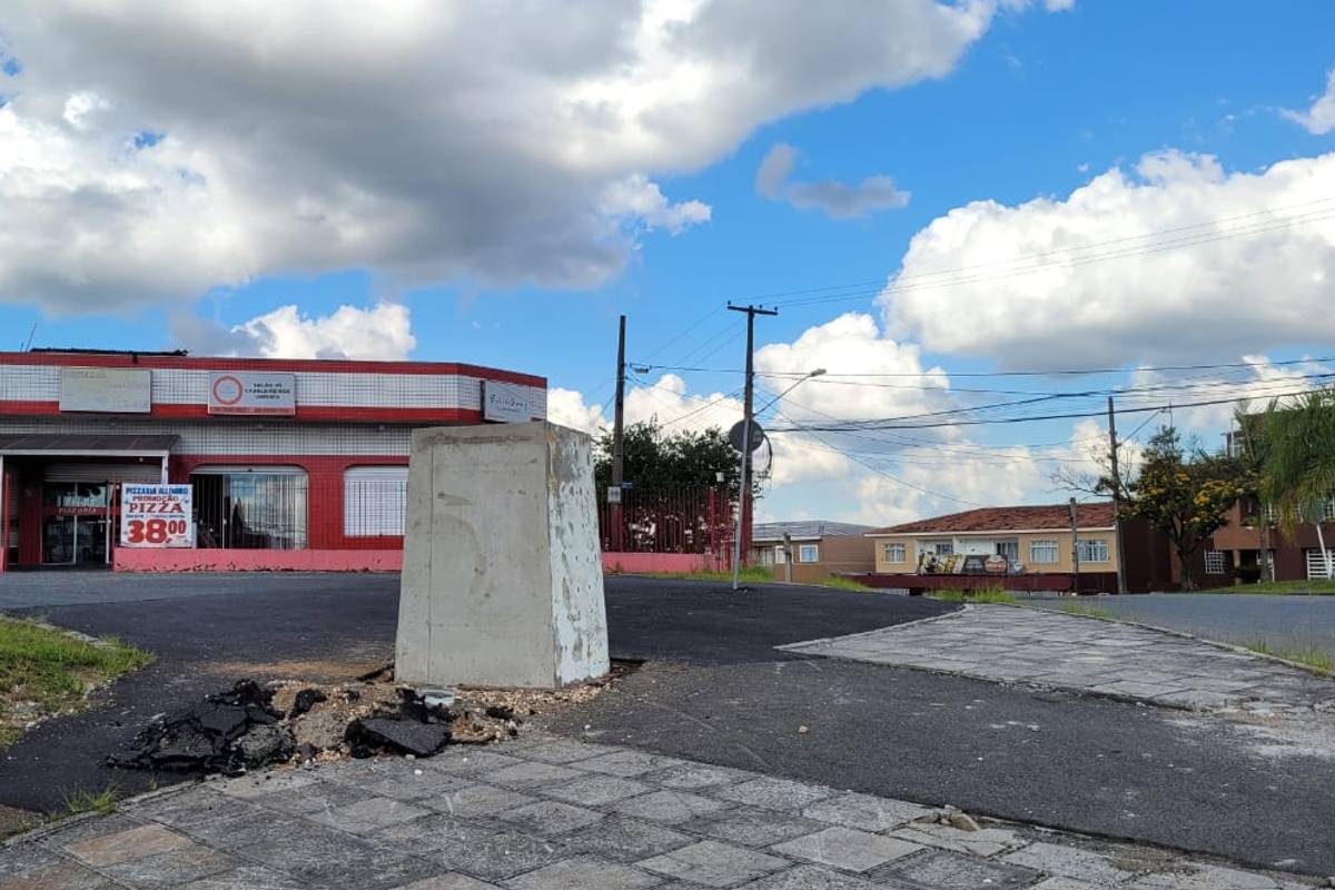 Estátua do Índio do Bairro Alto sumiu do local que costumava ficar.