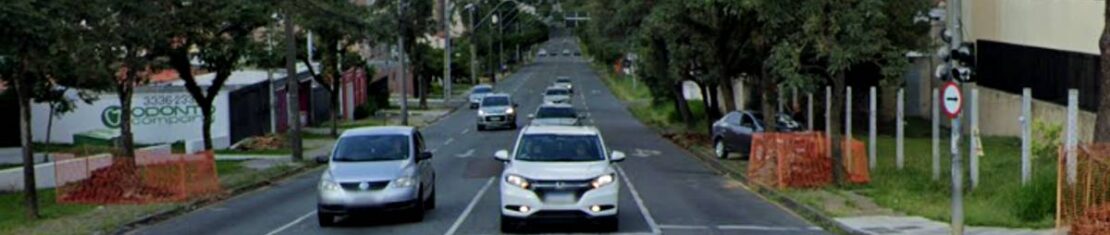 Um dos novos radares fica na Rua João Gbur, no cruzamento com a Fernando de Noronha.