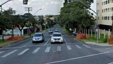 Um dos novos radares fica na Rua João Gbur, no cruzamento com a Fernando de Noronha.