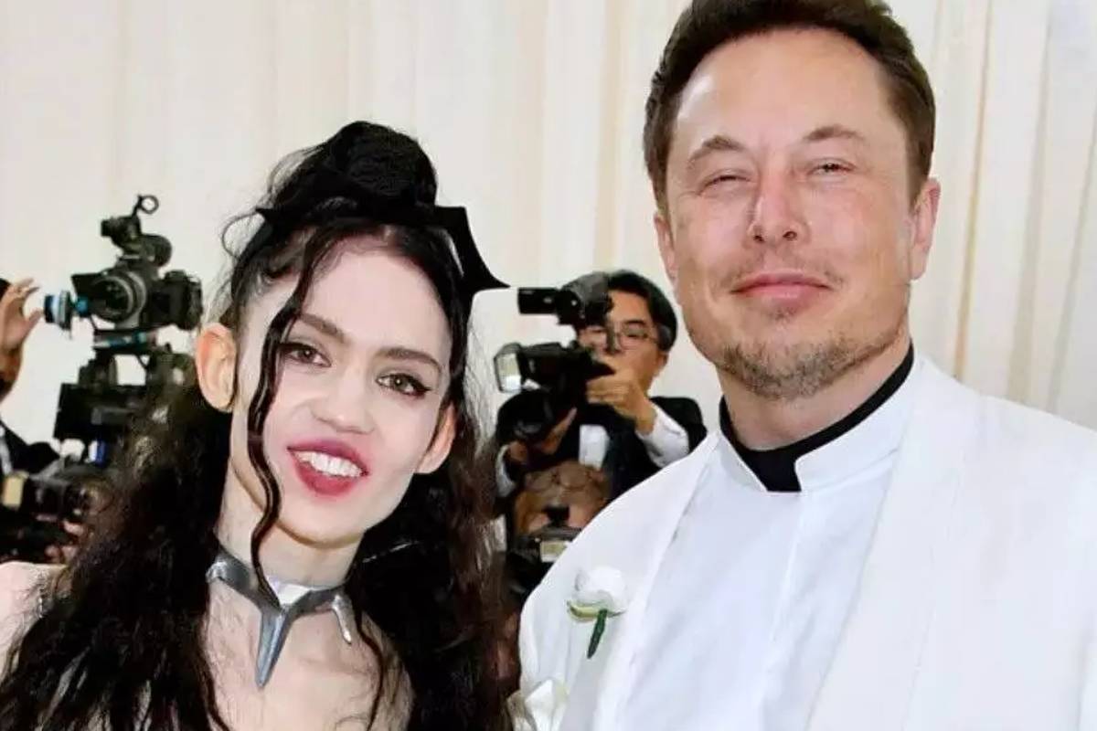 Cantora Grimes e Elon Musk deram nomes diferentões aos filhos.