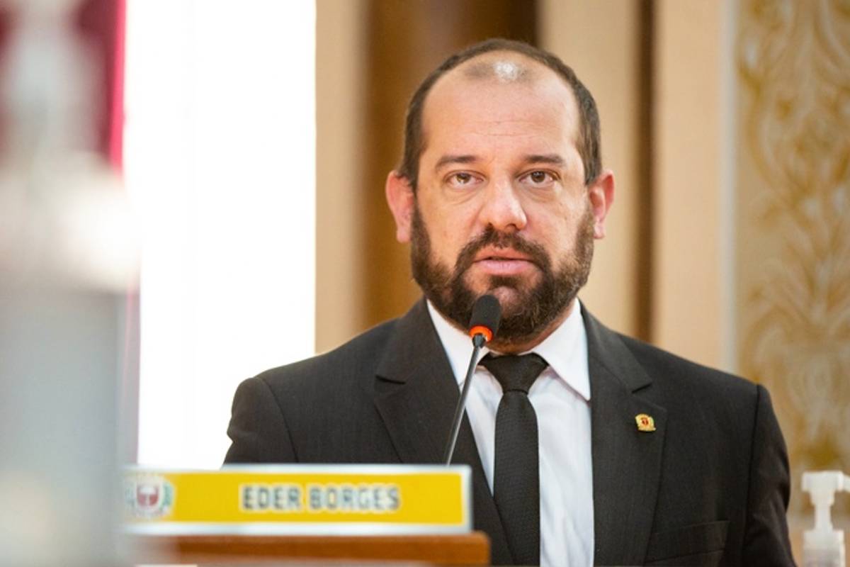 Borges foi denunciado por ter publicado montagem transformando uma bandeira utilizada por estudantes que ocuparam as escolas estaduais do Paraná em 2016 na bandeira do comunismo, com a legenda: “A APP faz isso com seu filho”.