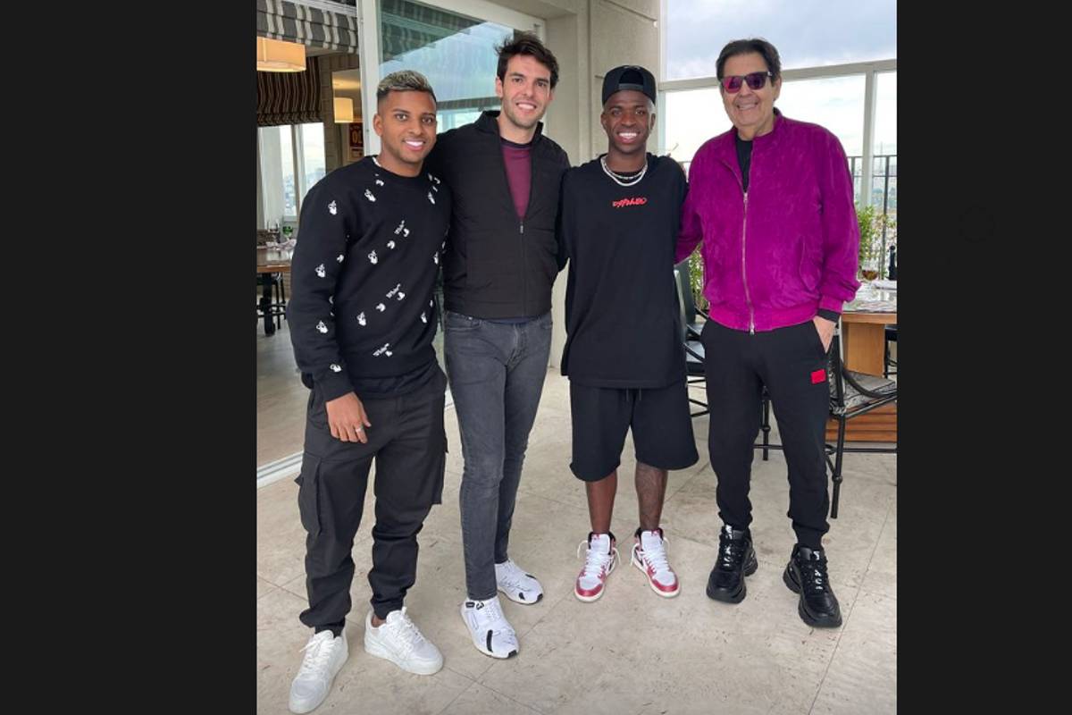 Estilo do apresentador Faustão chamou atenção.