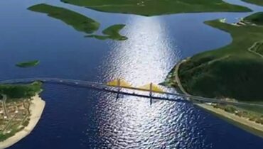 O anteprojeto da obra prevê que a ponte será composta por três sistemas estruturais diferentes, sendo que 320 metros serão de ponte estaiada.