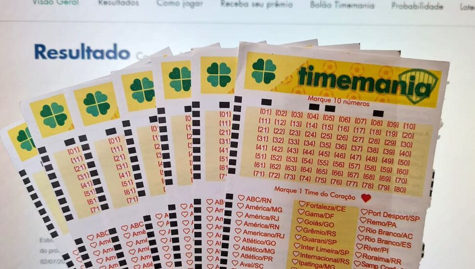 Timemania 1803 será neste sábado (02/07)