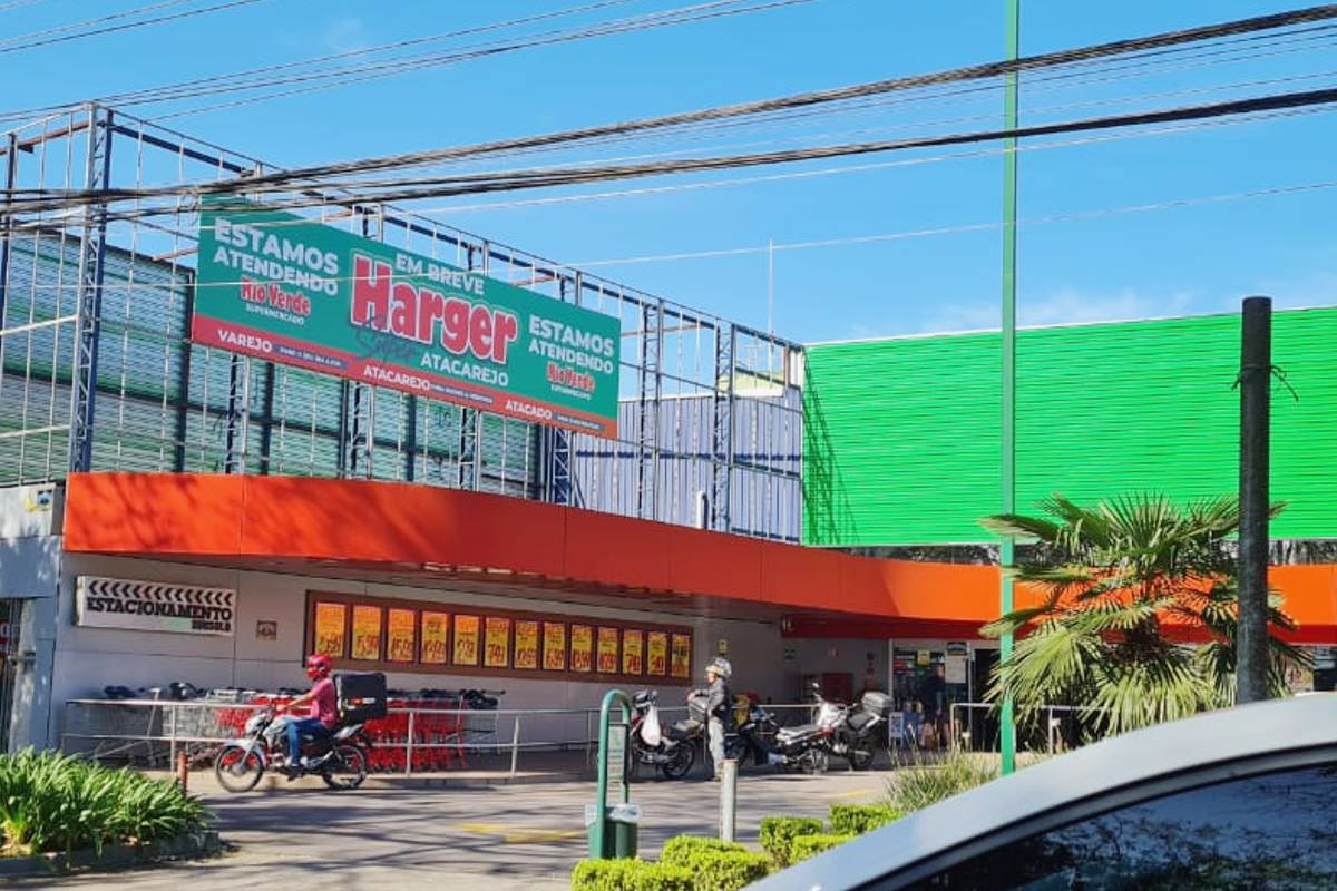 Supermercado Rio Verde do Tarumã dará lugar para um atacadista Harger.