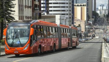 Onibus em Curitiba