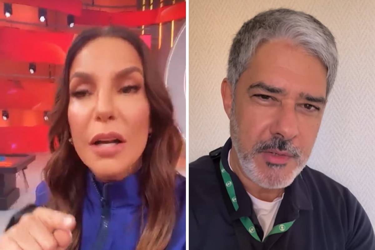 Ivete Sangalo perdoa William Bonner após ser ignorada na porta da Globo.