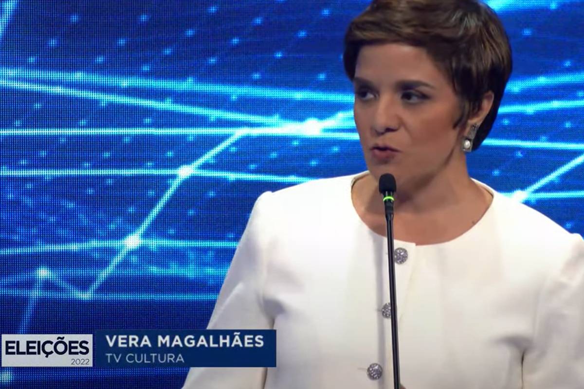 Famosos demonstram solidariedade à jornalista Vera Magalhães após ataque de Bolsonaro.