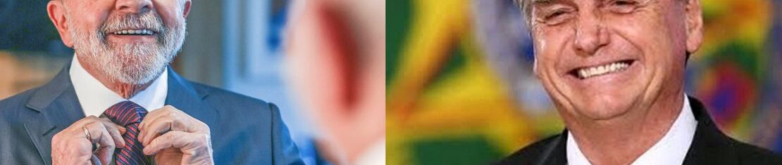 Candidatos à presidência, Lula e Bolsonaro