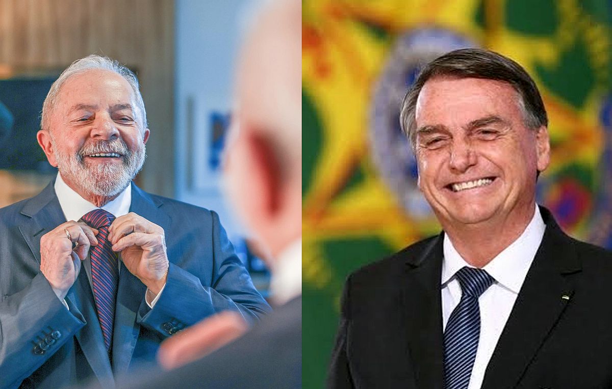 Candidatos à presidência, Lula e Bolsonaro