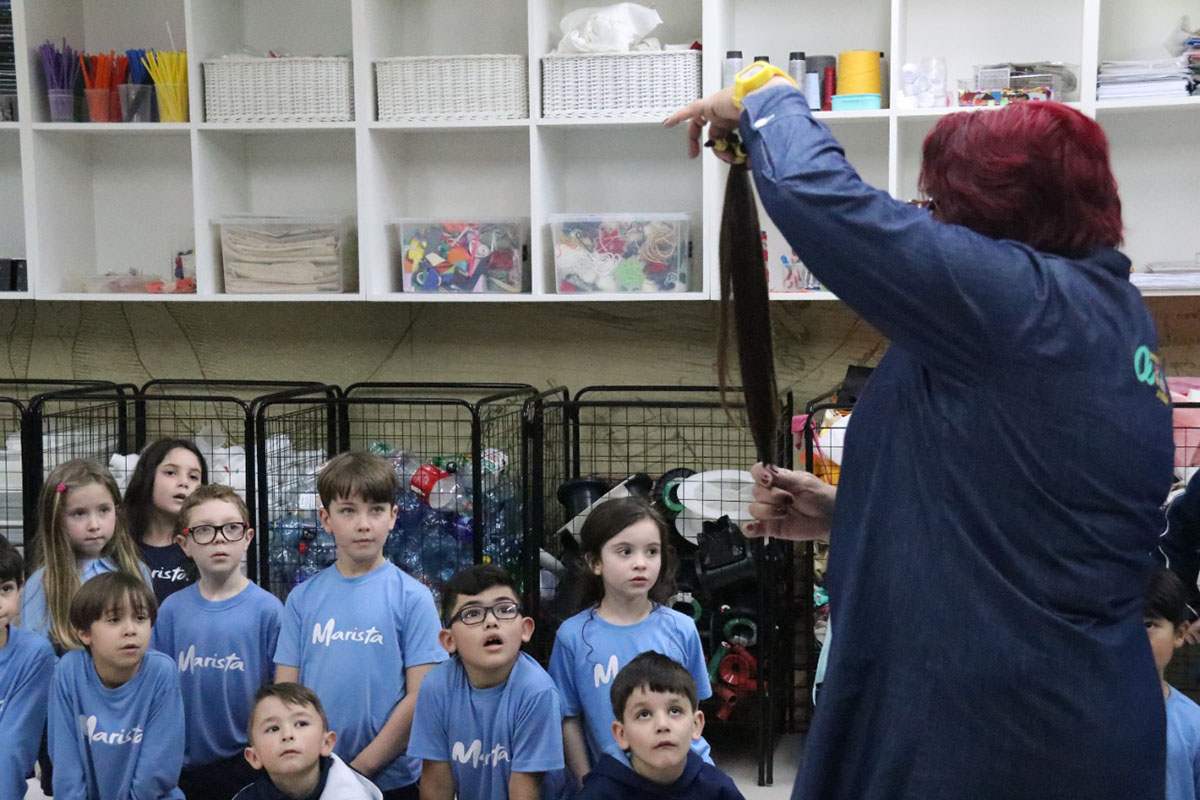 doação cabelo marista
