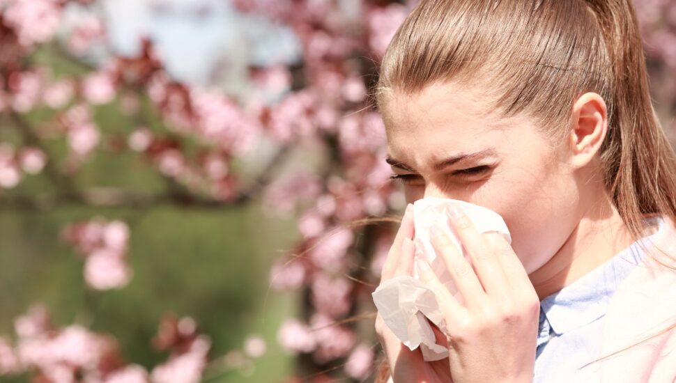 Rinite é uma das doenças comuns na primavera