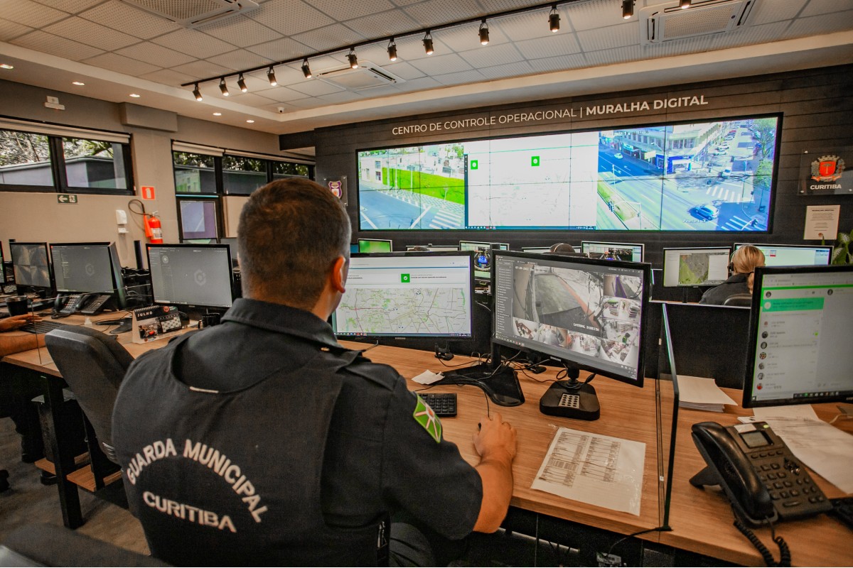 câmeras de monitoramento em Curitiba