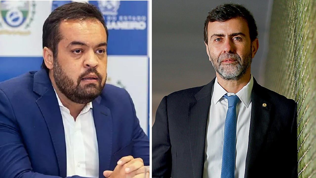 claudio castro e marcelo freixo