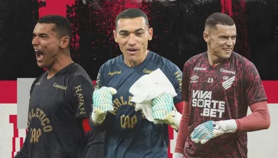 Goleiro Santos sobe em ranking histórico do Athletico; veja a lista