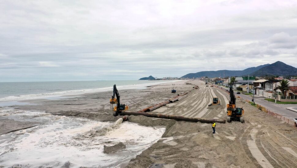 obras de engorda orla matinhos