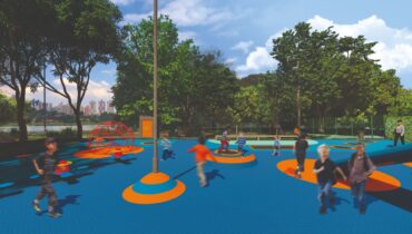 parquinho inclusivo Parque Barigui