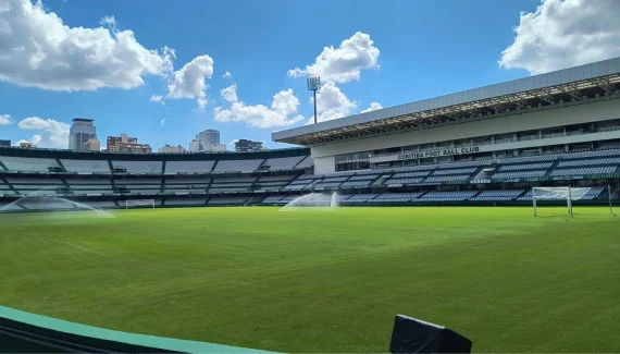 Coritiba muda gramado do Couto Pereira para sequência do Brasileirão