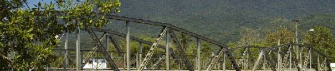 Imagem mostra a ponte de Morretes, que passará por reformas após 30 anos.