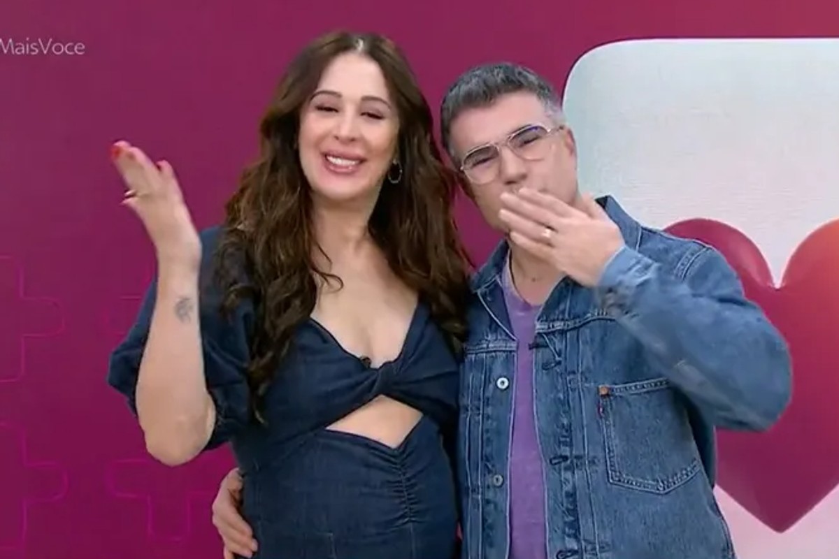 Claudia Raia revela nome e sexo do filho