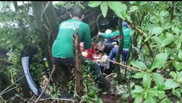 acidente laranjeiras do sul